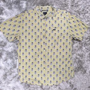 Mens Short-Sleeve Button-Down